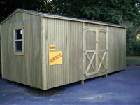 10x20 double door workshop